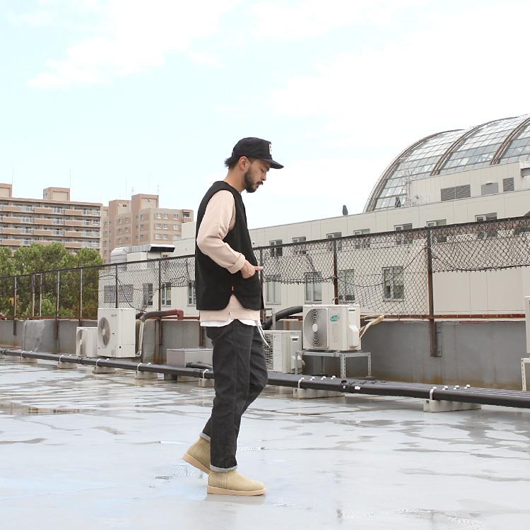 GOWEST（ゴーウエスト） アウター ベスト 80'S BOA VEST / 8W CORDUROY