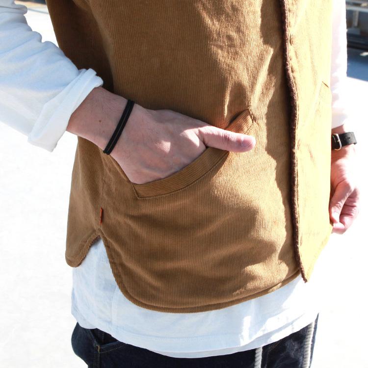 GOWEST（ゴーウエスト） アウター ベスト BOA VEST / 13W CORDUROY