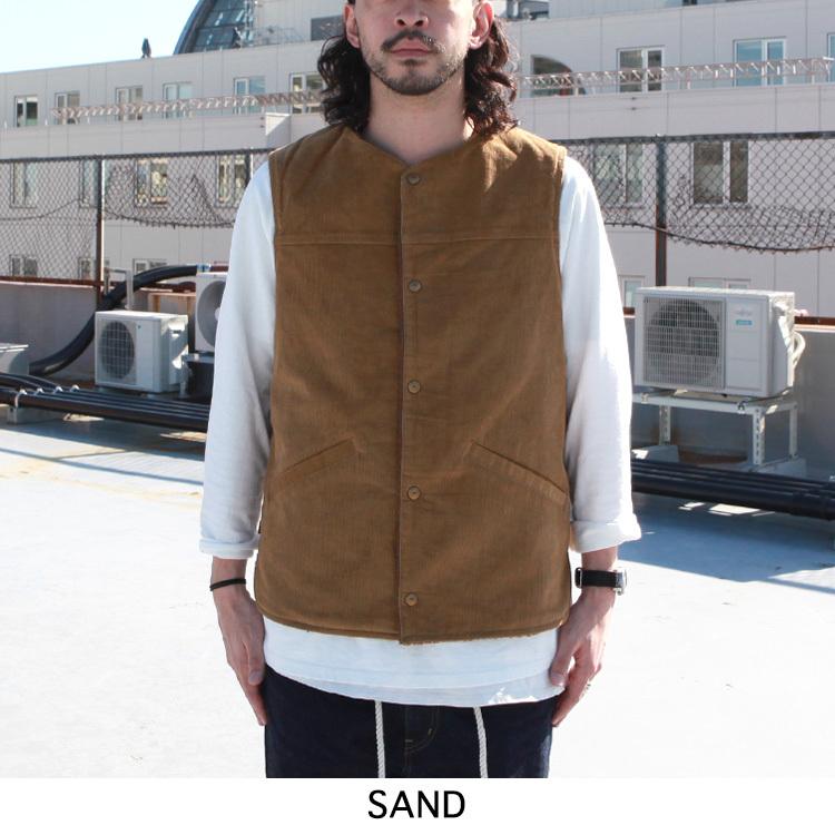 GOWEST（ゴーウエスト） アウター ベスト BOA VEST / 13W CORDUROY