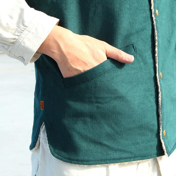 GOWEST（ゴーウエスト） アウター ベスト BOA VEST / 8W CORDUROY