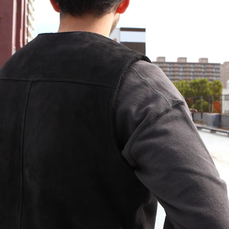 GOWEST（ゴーウエスト） アウター ベスト 80'S BOA VEST / GOAT SUEDE