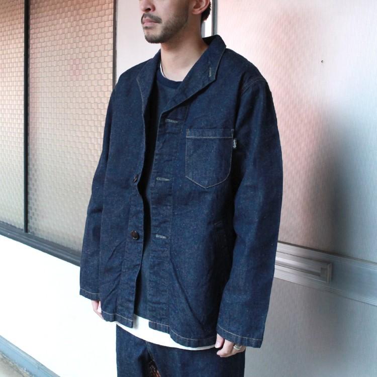 ゴーヘンプ GO HEMP gohemp アウター ジャケット MELLOW JACKET / 11oz H/C DENIM｜brownfloor｜16