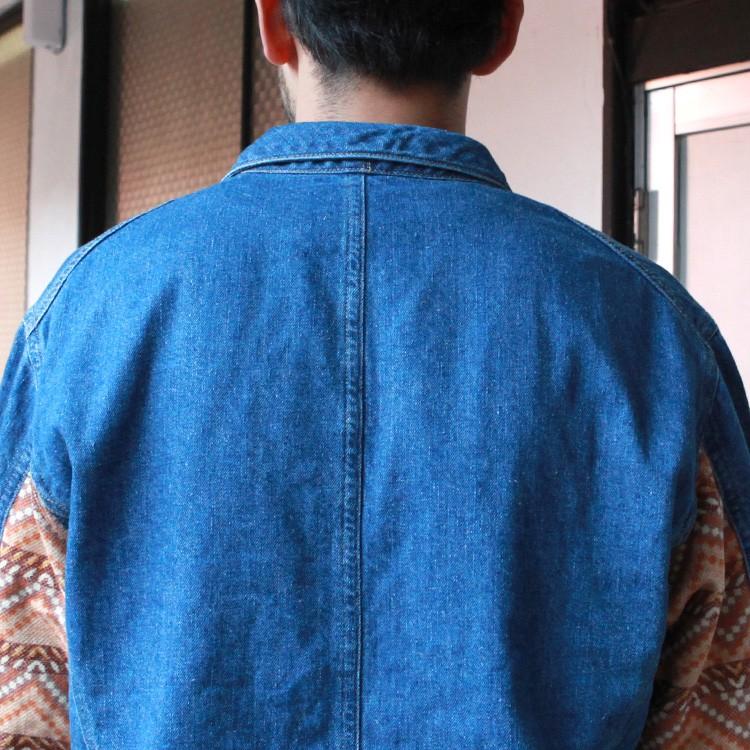 ゴーヘンプ GO HEMP gohemp アウター ジャケット MELLOW JACKET / 11oz H/C DENIM｜brownfloor｜08