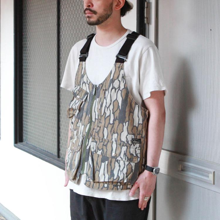 ゴーヘンプ GO HEMP gohemp ベスト HEMP UTILITY VEST / MOUNTAIN ROCK CAMO PRINT