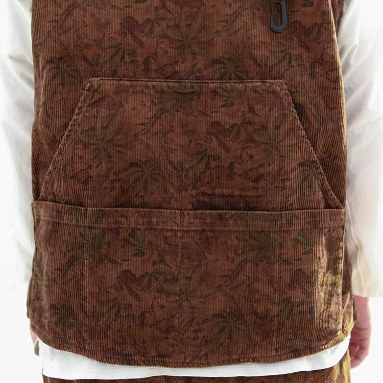 GOHEMP ダウン ベスト L ブラウン コットン GOHEMP（ゴーヘンプ） GO HEMP gohemp ベスト トップス BOTH SIDES