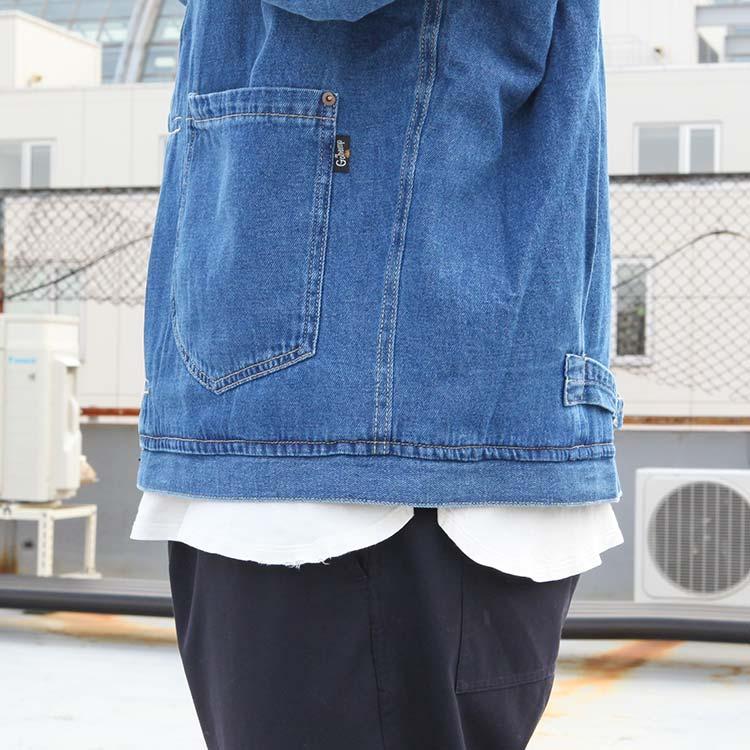 GOHEMP 3 TACK G-JAN デニム　カバーオール　ユニセックス　大戦 GOHEMP ゴーヘンプ GO HEMP gohemp アウター ジャケット 3 TACK