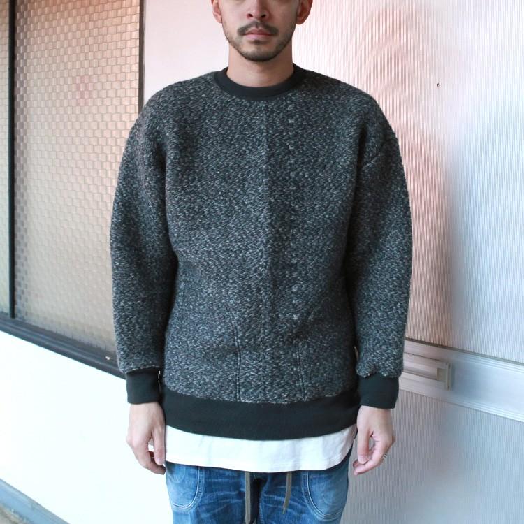 GO HEMP - 【新品】GOHEMP(ゴーヘンプ)　ノーサイズクルー　プルオーバークルー　黒 GOHEMP（ゴーヘンプ） GO HEMP gohemp トップス NO SIZE CREW / ROVING