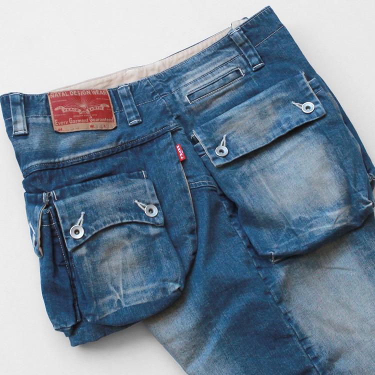 natal design（ネイタルデザイン） デニム ボトムス パンツ サルエル