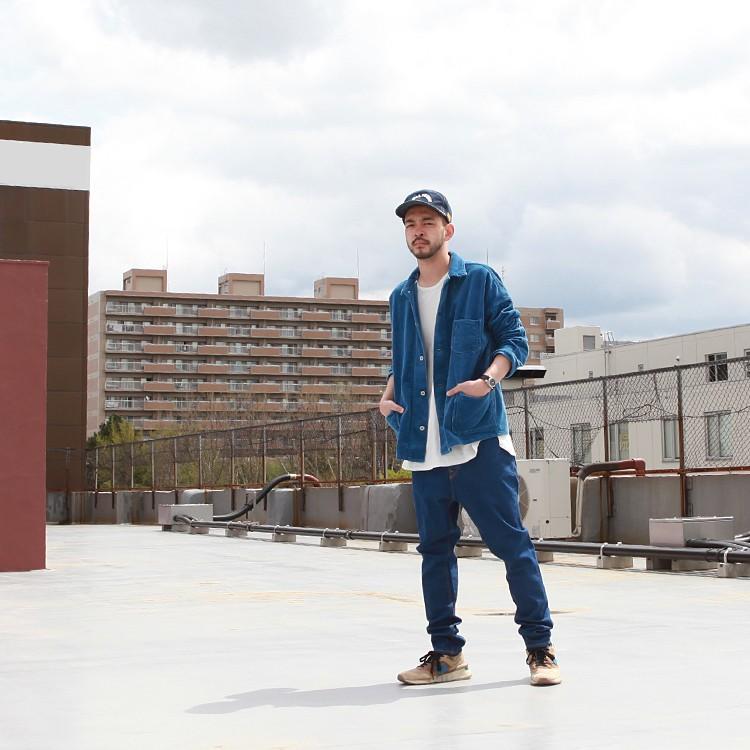 Natal design サルエルパンツ　デニム　ヒッコリー　タグ付き natal design ネイタルデザイン NATAL DESIGN デニム ボトムス