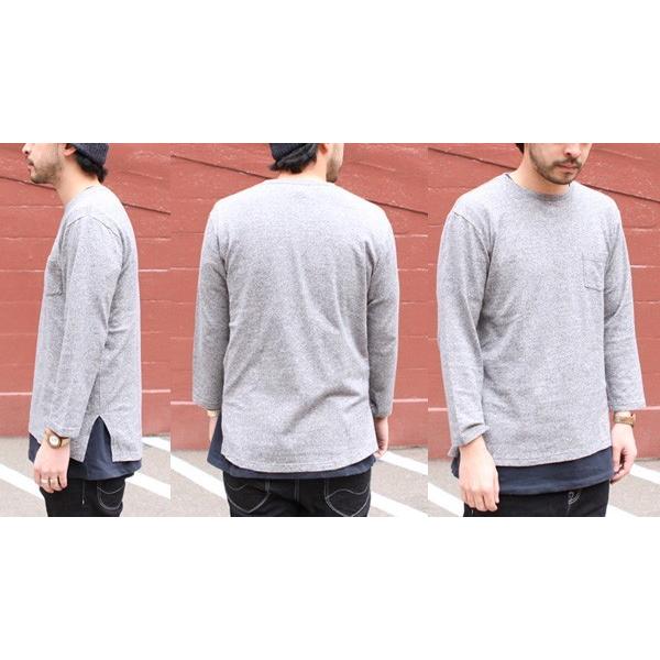 Phatee ファッティーSUPERIOR MILD CREW L/S TEE POCKET Brownfloor別注 | Phateewear | 03
