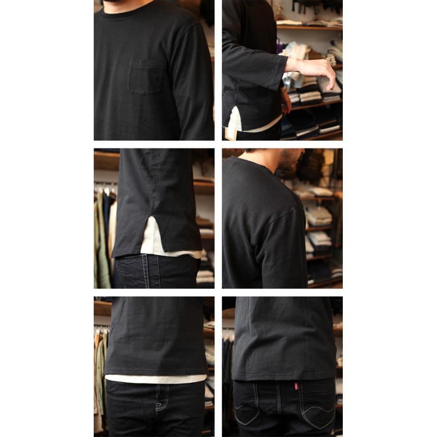 Phatee ファッティーSUPERIOR MILD CREW L/S TEE POCKET Brownfloor別注 | Phateewear | 04