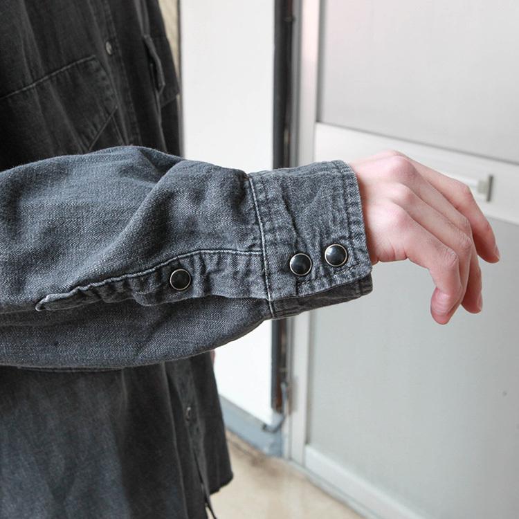 F/CE×Wrangler ウエスタンシャツ デニム オーバーサイズ 未使用 F/CE×Wrangler ウエスタンシャツ デニム オーバーサイズ 未使用