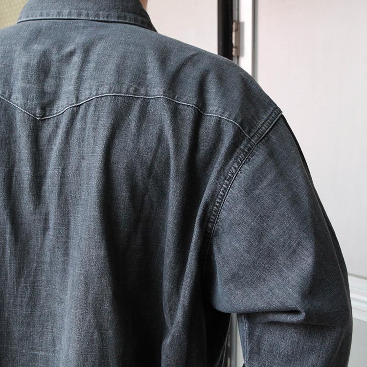 極美品 F/CE.×Wrangler 127MW デニム ウェスタンシャツ Wrangler ラングラー 127MW デニム ウエスタンシャツ 長袖シャツ