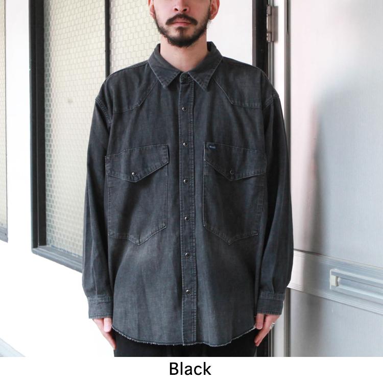 極美品 F/CE.×Wrangler 127MW デニム ウェスタンシャツ F/CE. エフシーイー トップス Wrangler ウエスタンシャツ 127MW