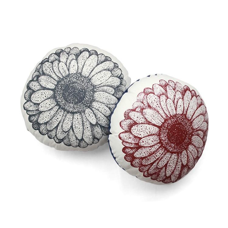 ハンドメイドクッション OneCushion ワンクッション ”ガーベラ