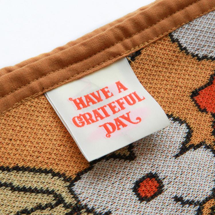 ハブアグレイトフルデイ HAVE A GRATEFUL DAY クロス ブランケット 