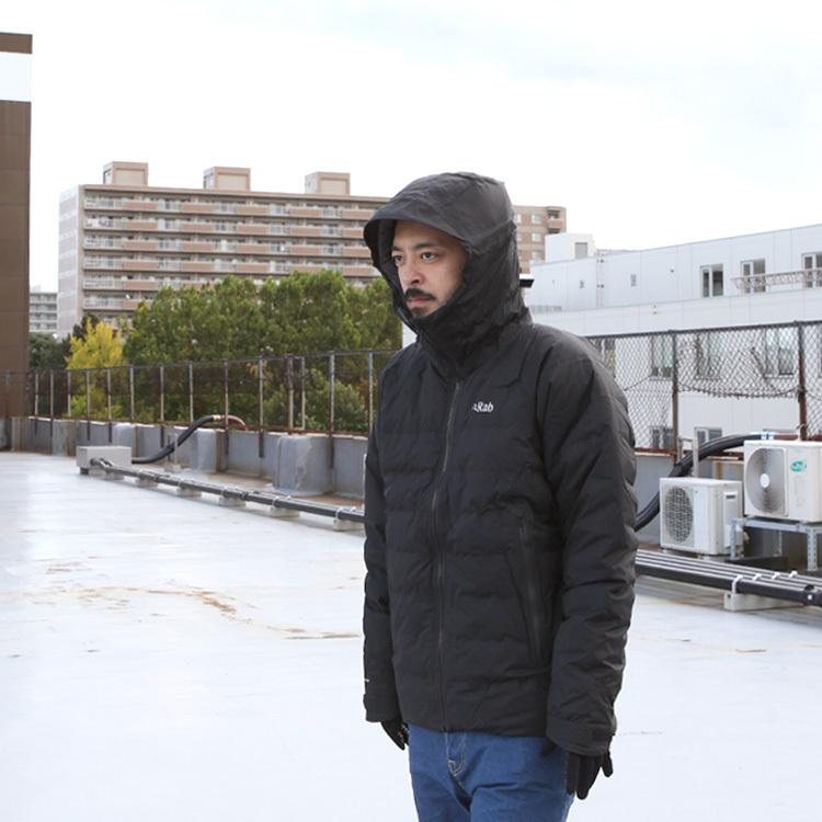 Rab（ラブ） アウター ダウンジャケット Valiance Jkt : BROWN FLOOR