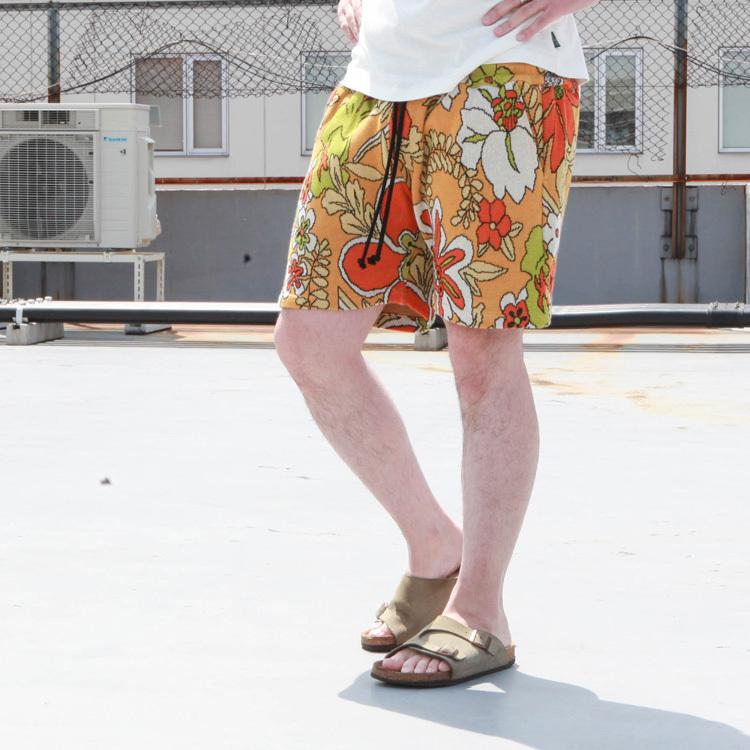 ハブアグレイトフルデイ HAVE A GRATEFUL DAY ショートパンツ ボトムス ショーツ JACQUARD BOARD SHORTS -ON THE BEACH｜brownfloor｜03