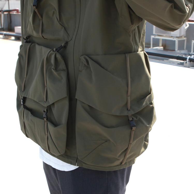 ノービット norbit アウター ジャケット Back Pack Holder Hoodie Jacket hnjk037BROWN
