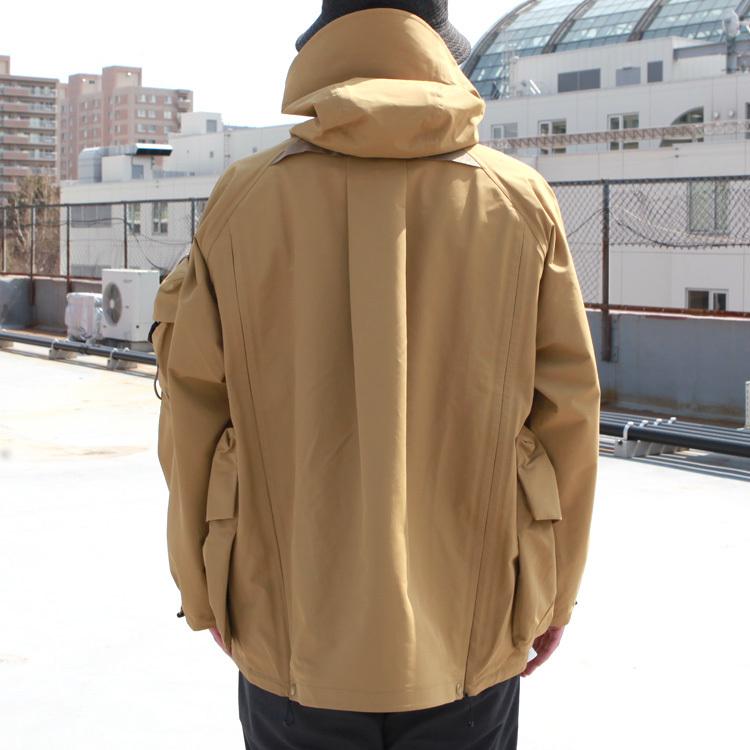 ノービット norbit アウター ジャケット Back Pack Holder Hoodie Jacket hnjk037BROWN