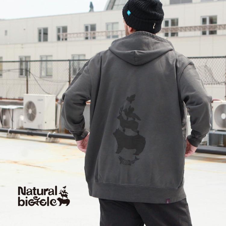 邦楽 Natural Natural Bicycle（ナチュラルバイシクル） トップス パーカー EZO