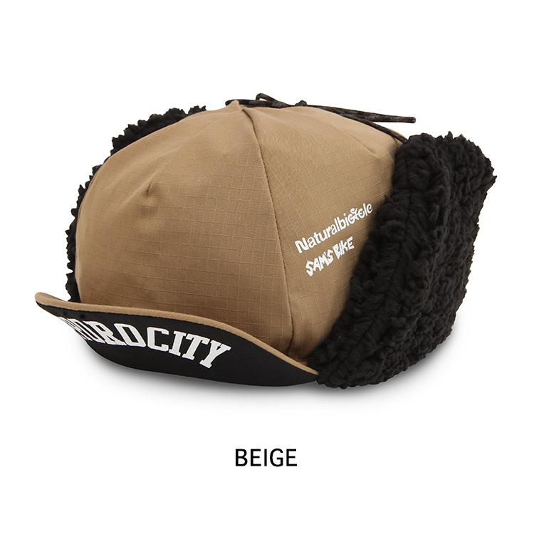 帽子 cycle by myob / knit cap Draw code flight knit cap -black- – Cycle by myob