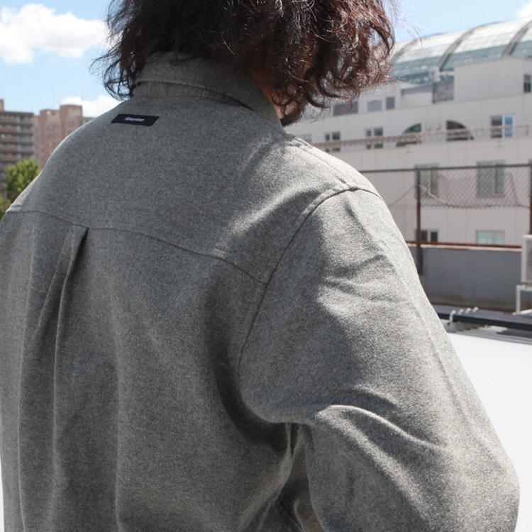 カリマー【美品】ネルソン W's L/S シャツ バンドカラー シャツジャケット Karrimor（カリマー） トップス シャツ nelson L/S shirts : BROWN