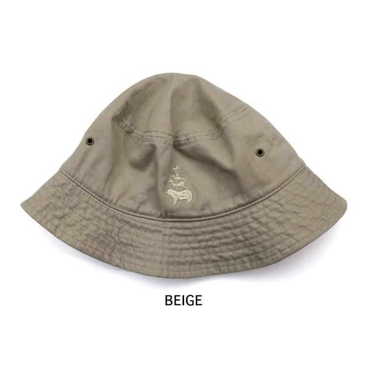 ナチュラルバイシクル Naturalbicycle ハット バケットハット EZO BAND Embroid Bucket Hat