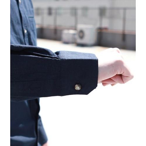 ナチュラルバイシクル Naturalbicycle トップス シャツ Cotton Linen No Collar Shirt MADE IN JAPAN series | Natural Bicycle | 14