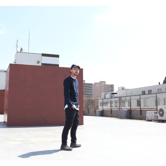 ナチュラルバイシクル Naturalbicycle トップス シャツ Cotton Linen No Collar Shirt MADE IN JAPAN series | Natural Bicycle | 02