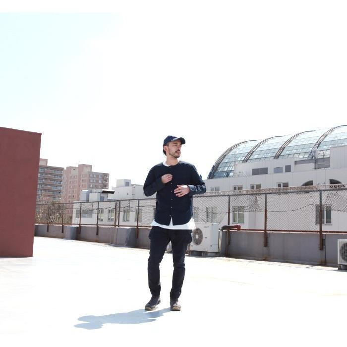 ナチュラルバイシクル Naturalbicycle トップス シャツ Cotton Linen No Collar Shirt MADE IN JAPAN series | Natural Bicycle | 04