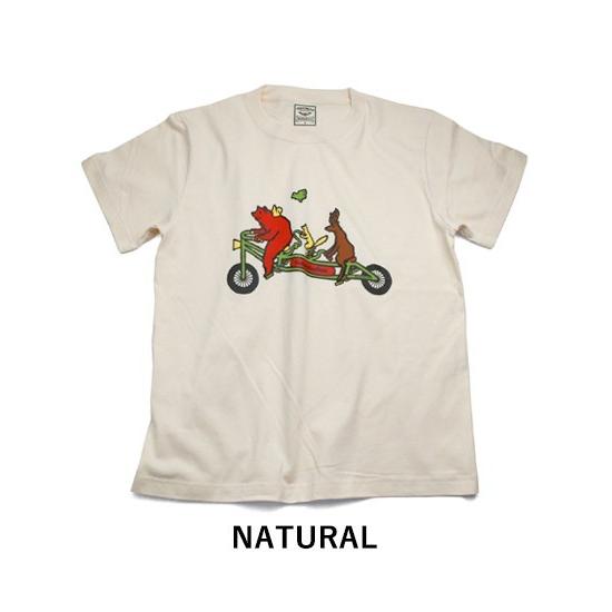 ナチュラルバイシクル Naturalbicycle Tシャツ 半袖 トップス TRIPLET T｜brownfloor｜05