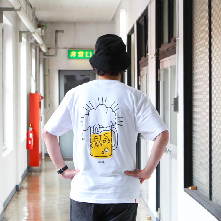 ナチュラルバイシクル Naturalbicycle トップス Tシャツ KANPAI T 2023SS｜brownfloor｜04