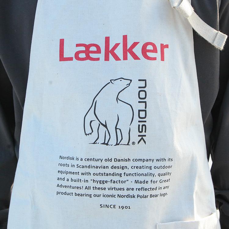 NORDISK ノルディスク エプロン KITCHEN APRON Laekker : BROWN NORDISK ノルディスク エプロン KITCHEN APRON Laekker : BROWN