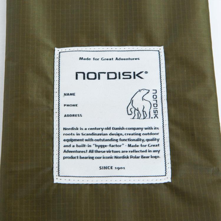 NORDISK（ノルディスク） ポーチ ケース LARGE POUCHES : BROWN FLOOR