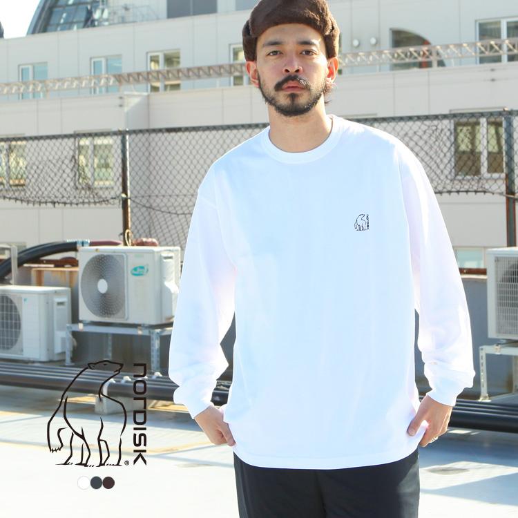 ノルディスク NORDISK トップス ロンT EMBROIDERY LOGO L/S TSHIRT