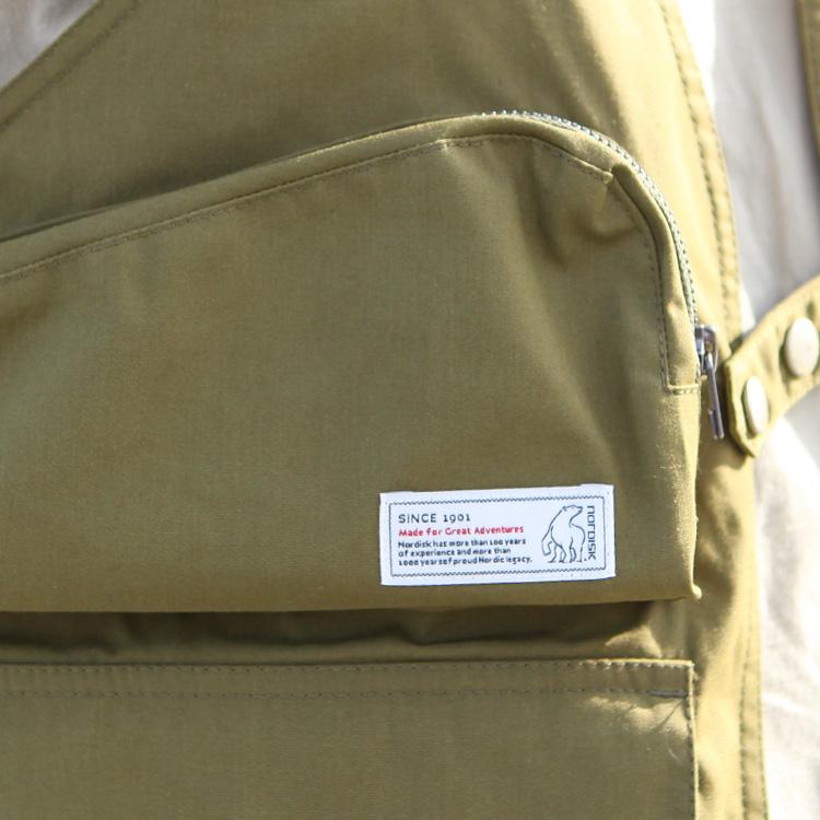 トップス NORDISK TECHNICAL COTTON CAMP VEST KHAKI ノルディスク NORDISK トップス ベスト TECHNICAL COTTON CAMP