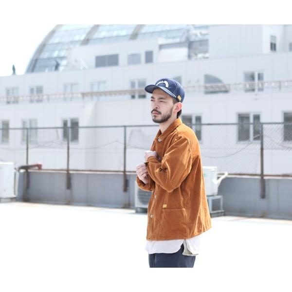 ジャケット・アウター NATALDESIGN BRIAN JACKET CORDUROY ORANGE ブライアンジャケット コーデュロイ