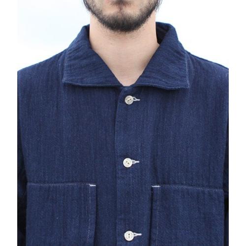 NATAL DESIGN MOUNTAIN PLATEAU GAUZE NAVY