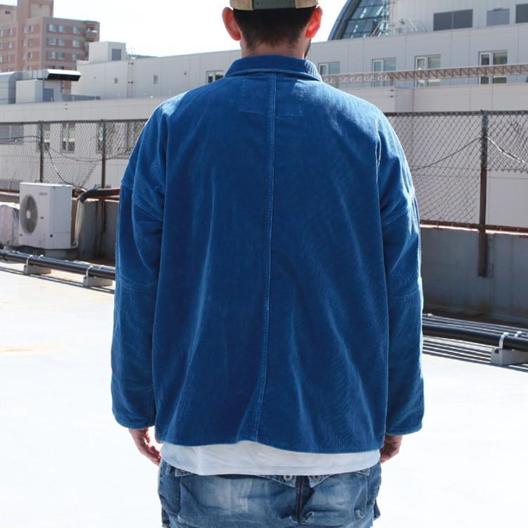 ネイタルデザイン BRIAN JACKET INDIGO CORDUROY M ネイタルデザイン】BRIAN JACKET INDIGO CORDUROY / ブライアン