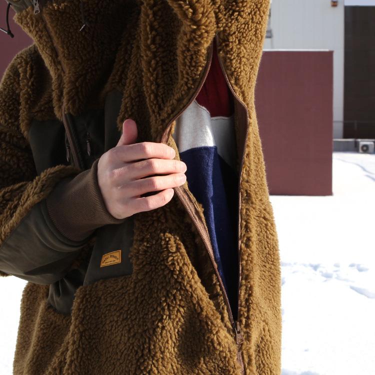 natal design（ネイタルデザイン） ボアジャケット アウター WHITE