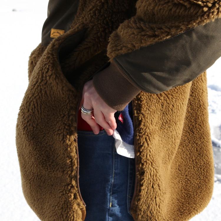 1*s様 NATAL DESIGN ボアブルゾンジャケット natal design ネイタルデザイン NATAL DESIGN ボアジャケット