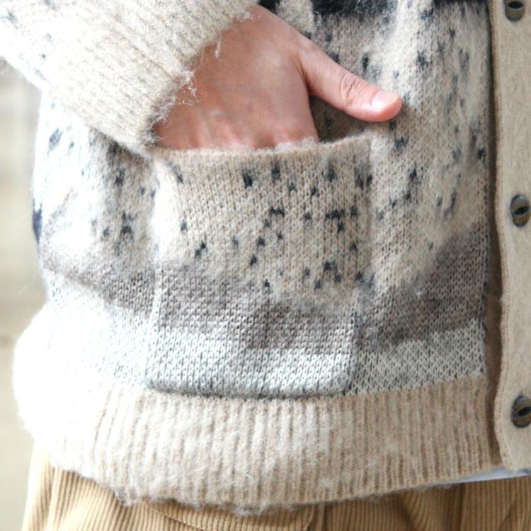 ネイタルデザイン NATAL DESIGN トップス カーディガン I WANT TO BELIEVE KNIT CARDIGAN 2024SS｜brownfloor｜11