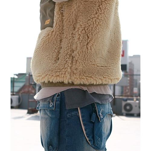 natal design ネイタルデザイン NATAL DESIGN WHITE BUFFALO BOA VEST 