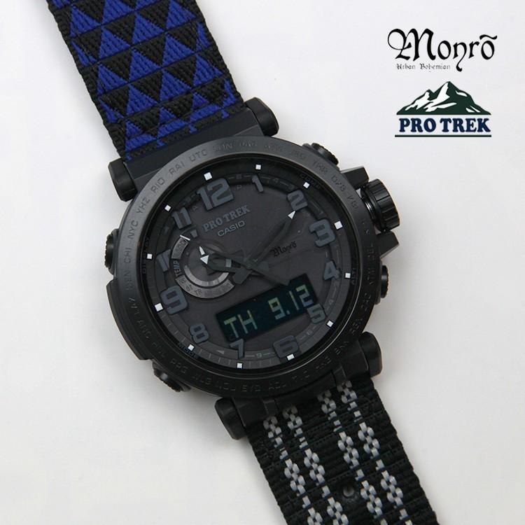 メルチュリ様限定　【コラボレーションモデル】PRO TREK　MONRO 腕時計 モンロ Monro × PRO TREK collaborate 腕時計 : BROWN FLOOR - 通販