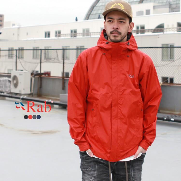 Rab ラブ アウター ジャケット DOWNPOUR JACKET : BROWN FLOOR