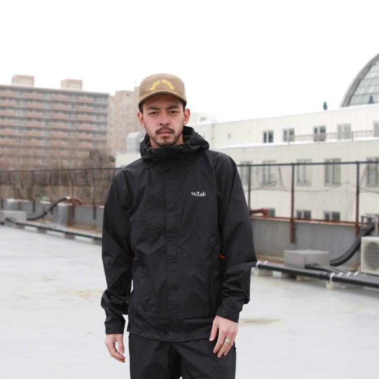 Rab ラブ アウター ジャケット DOWNPOUR JACKET : BROWN FLOOR - 通販 