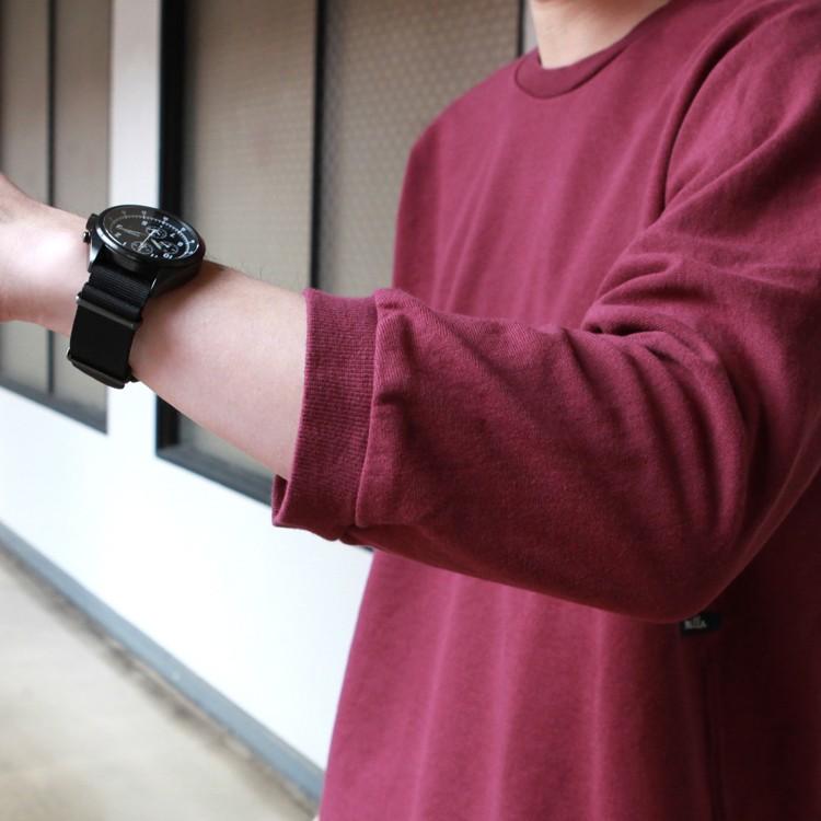 remilla（レミーラ） トップス ドルマン七分スウェット : BROWN FLOOR