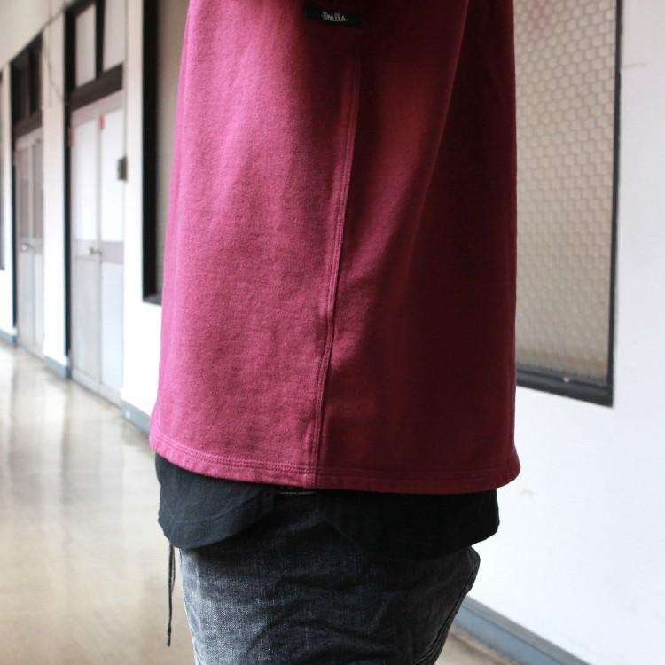 remilla（レミーラ） トップス ドルマン七分スウェット : BROWN FLOOR