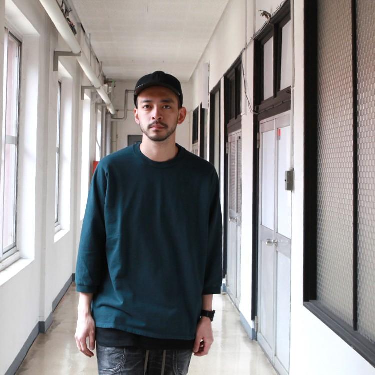 remilla（レミーラ） トップス ドルマン七分スウェット : BROWN FLOOR